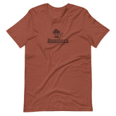 Rustlore Forest heather clay outdoor nature t-shirt forest design